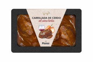 Carrilla de cerdo al vino (para 2)