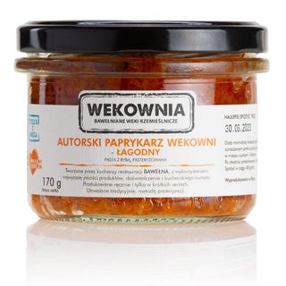 Autorski paprykarz wekowni łagodny 170g