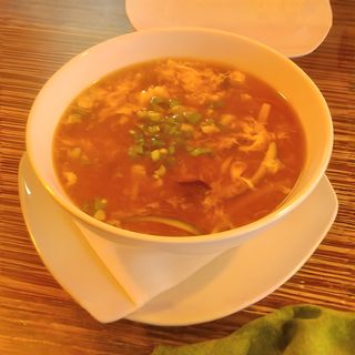 Supa acru picanta de porc