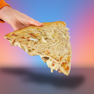 Pizza Rellena De Bacon (Porción)