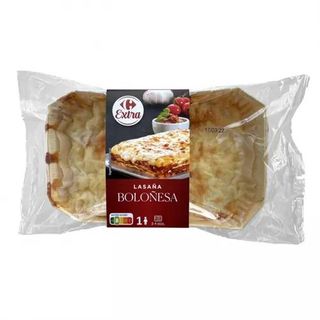 Lasaña Boloñesa Carrefour 350 Gr.