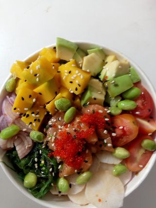 Poke bowls Saumon Mariné