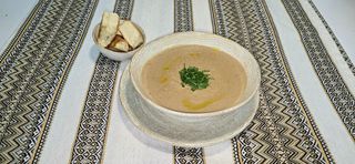 Крем-суп з білих грибів