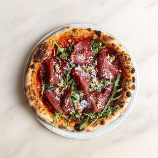 Pizza Rossa Di Bresaola
