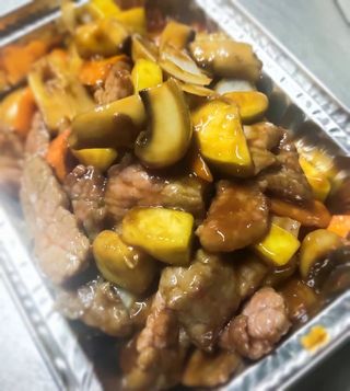 41. Ternera Con Salsa De Ostras