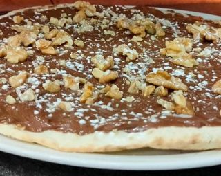 Pizza de Nutella