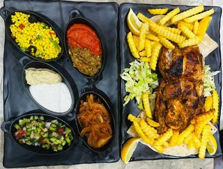 Plats 1/2 Poulet Grillé