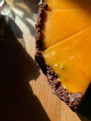 Чізкейк шоколад-манго