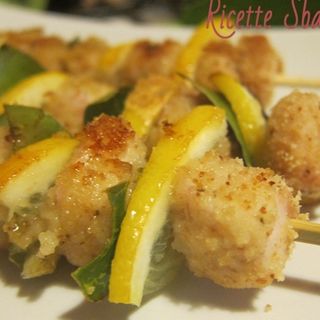 spiedino di pesce spada