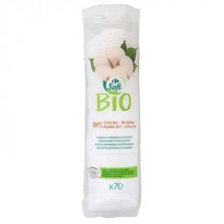 Discos Desmaquillantes Suaves Eco Carrefour Bio 70 Uds.
