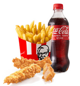 Crispy Strips 3pc Meal