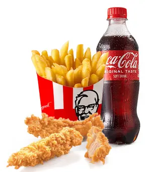 3 Crispy Chicken Strips Meal