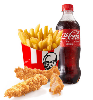 Crispy Strips 3pc Meal