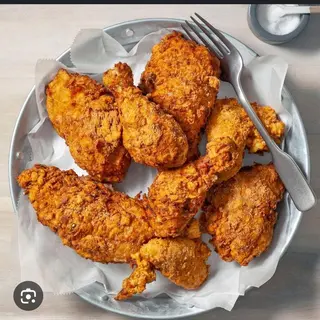 Medio Pollo Broaster Con Arroz