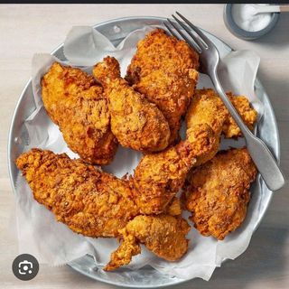 Medio Pollo Broaster Con Arroz