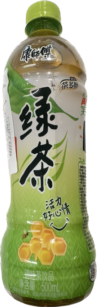 Chá verde com mel 500ml