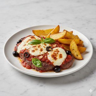 Escalopines Napolitana