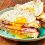 Le croque  (jusqu'a14h00 max)