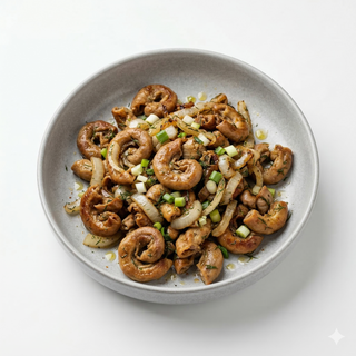 Mate de porc prajite