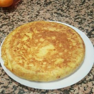 Tortilla De Patata Con Cebolla