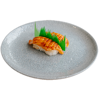 Nigiri z łososiem teriyaki