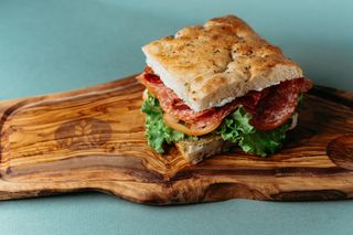 Focaccia Salami