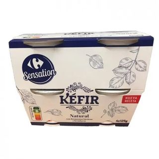 Kefir Natural Carrefour 4x125 Gr.