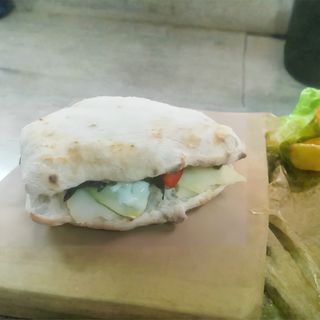 Panino senza glutine vegetariano