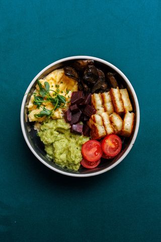 Scram box halloumi