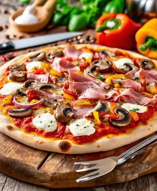 Pizza capricorno