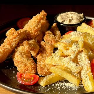 ПИЛЕШКИ ГРИЗИНИ ОТ БУТ С ПАРМЕЗАНОВИ КАРТОФКИ И ЧЕРИ 350гр.