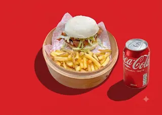 Tori bao burger + bibita a scelta