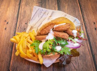 4.2. Pita Falafel