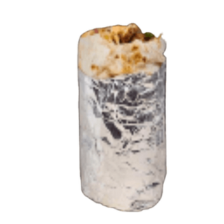 Burrito Vegetariano con Guacamole Personalizado