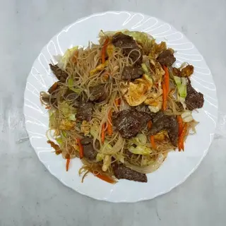 Fideos Frito Con Ternera