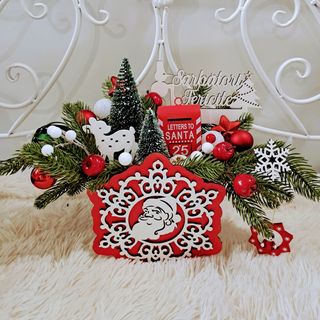 Aranjament Moș Crăciun 