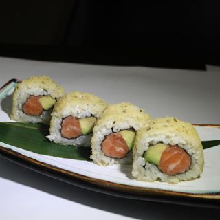 California De Salmón Tempura (8 Uds.)