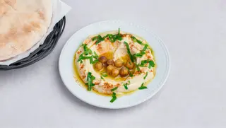 Hummus (v)