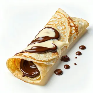 Crepes cioccolata bianca e Nutella