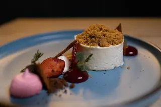Upside down cheesecake