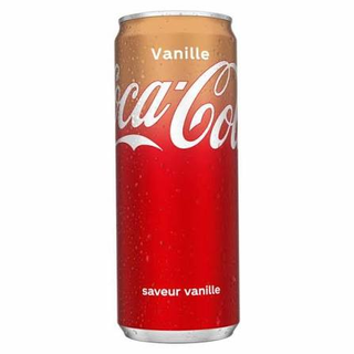 Coca Cola Canette Vanille 25cl
