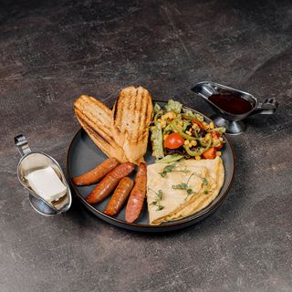 Завтрак С Сосиской Гриль (200г)