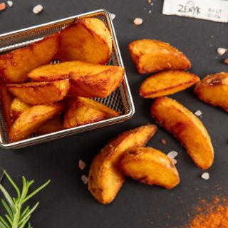 Комбо №1 (картопля по селянськи, чебурек з м'ясом та сиром XL, пепсі 0,5)