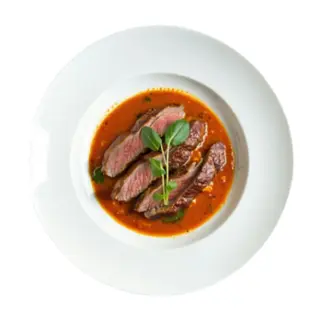 Filete De Pato Con Curry Rojo