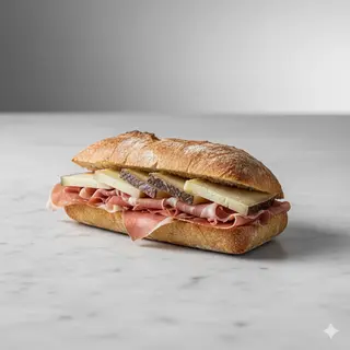 Prosciutto sgambato e pecorino al Chianti
