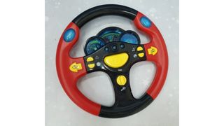 Интерактивный рульс музыкальным и световым эффектом