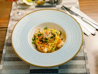 Spaghete AOP cu creveti