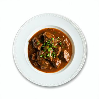 Ración De Carne En Salsa
