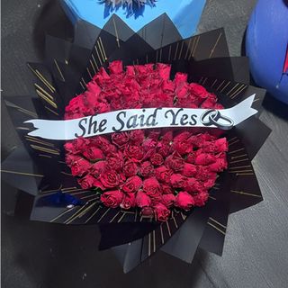 Red Proposal Flower 9 batches of 20stems