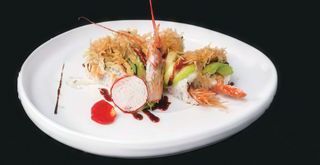 159. Uramaki Spicy Tempura Roll (8 Pzs.)